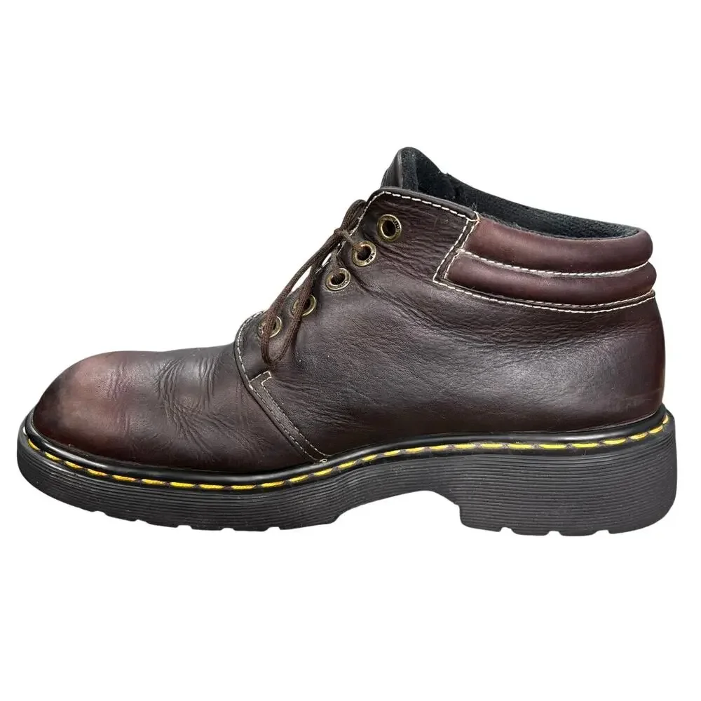 Vintage Dr. Martens 9231 Made In England Brown Chukka Boot Size 10 US 11